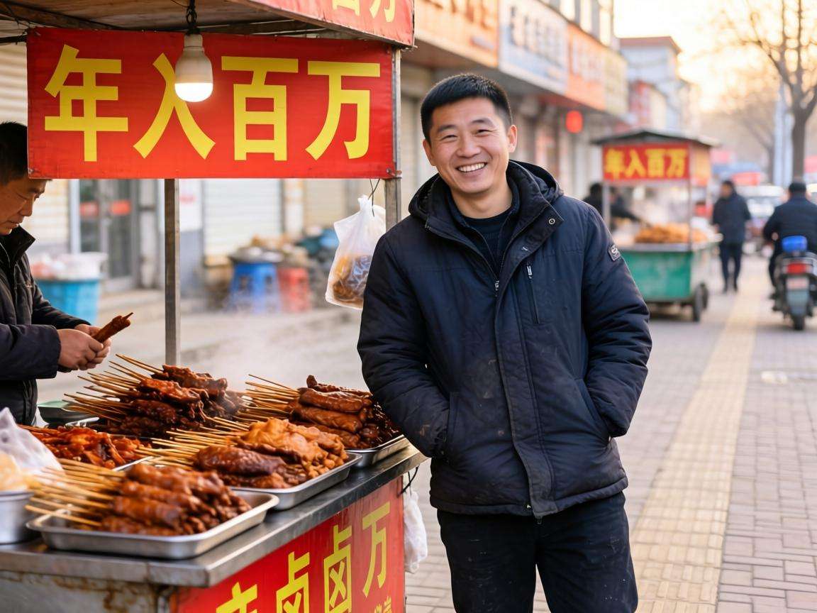 街边卖卤味的普通人怎么靠小生意实现年入百万