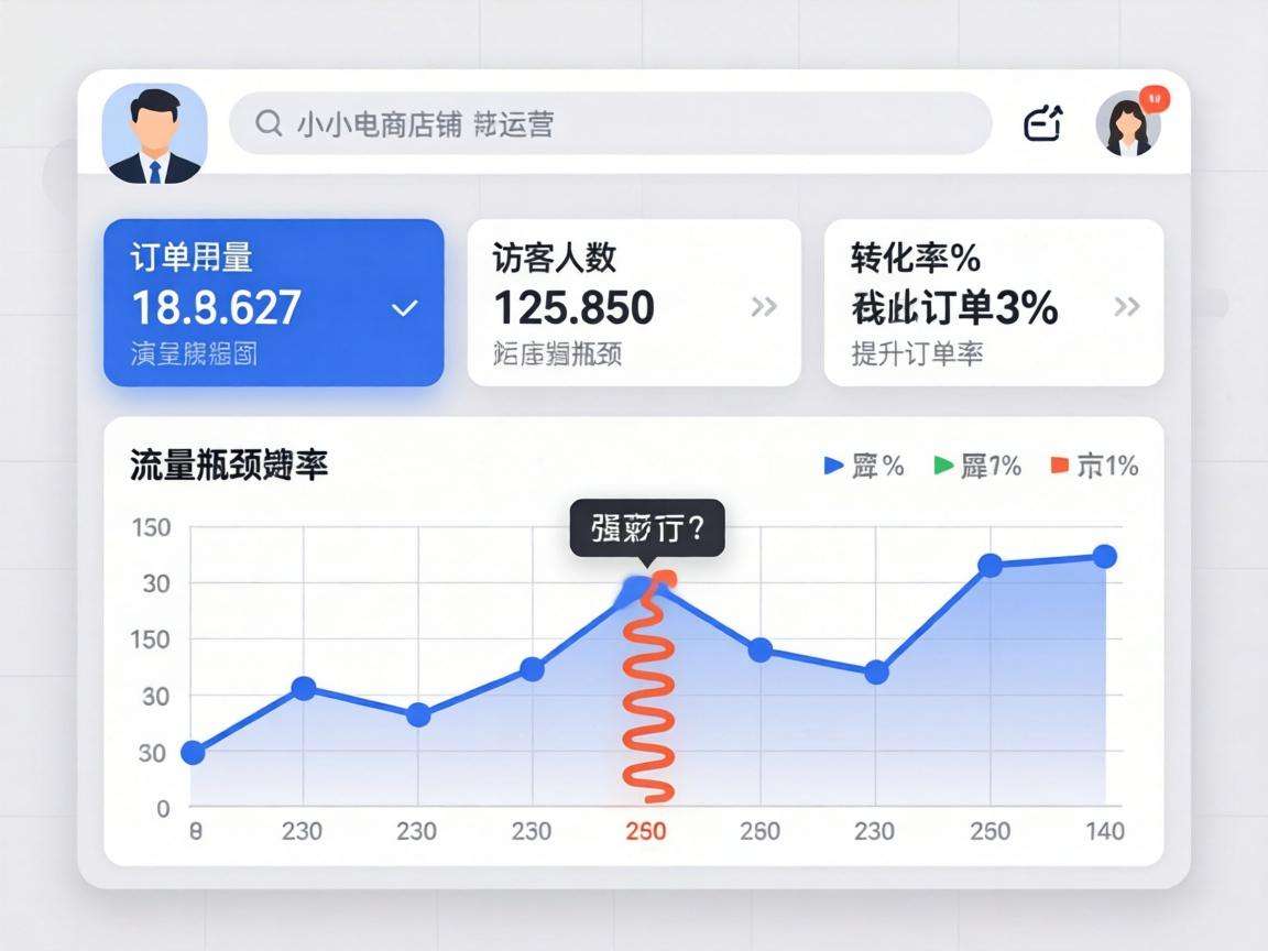 中小网店怎么制定运营策略才能突破流量瓶颈提升订单量