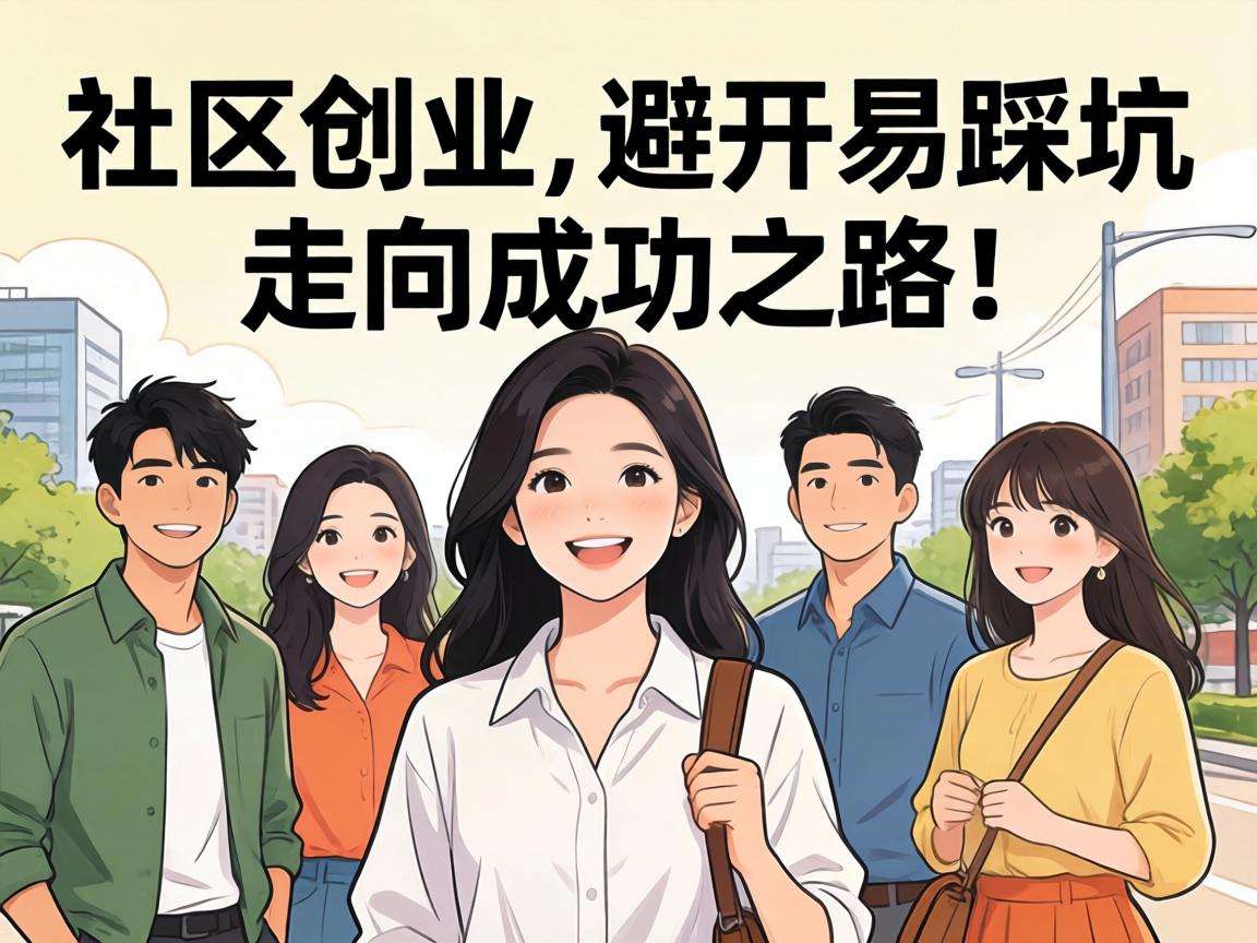 普通人在社区创业要避开哪些容易踩的坑