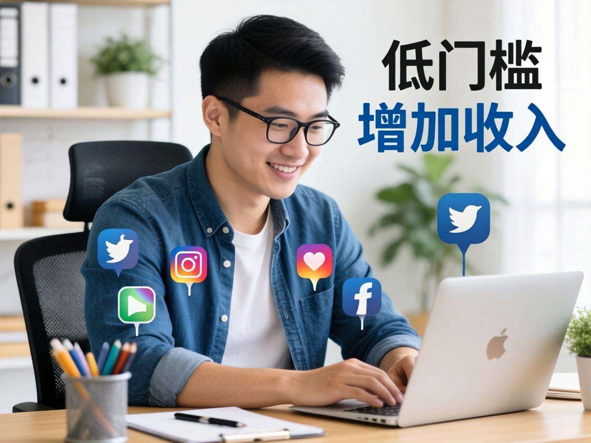 普通人想增加收入适合做哪些低门槛的轻资产副业