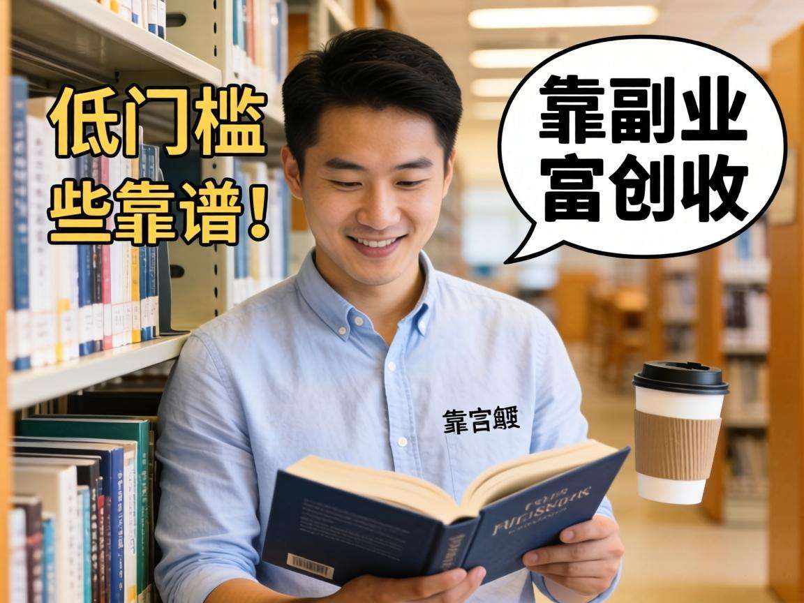 普通人想靠副业创收,有哪些低门槛的靠谱方向可以尝试