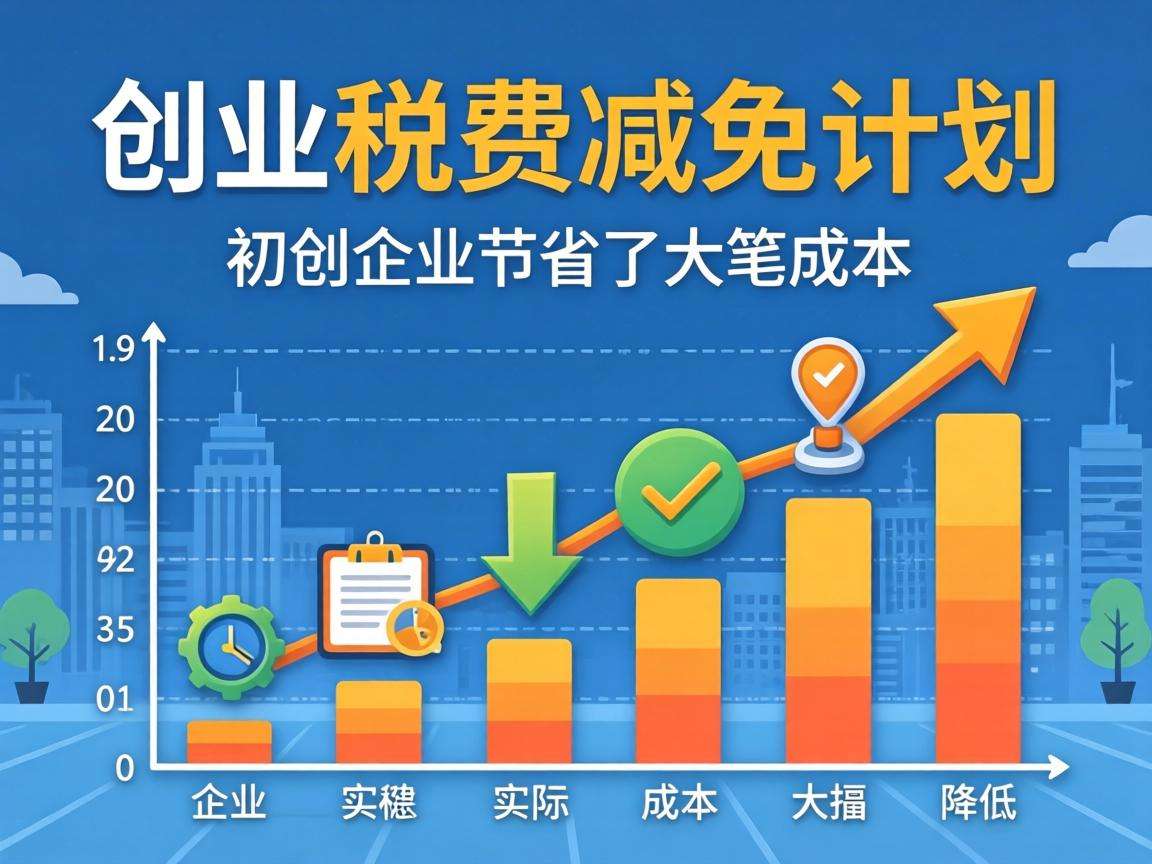 创业税费减免具体能帮初创主体省下多少实际成本