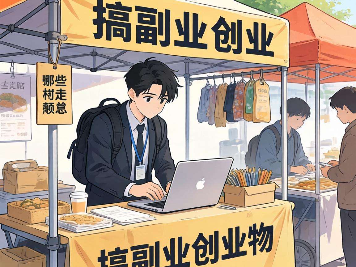 下班想搞副业摆摊创业该从哪些方向入手少走弯路