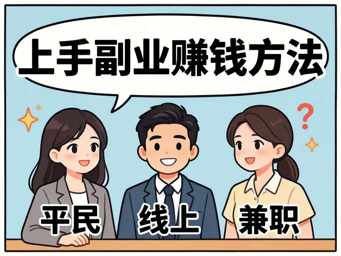 适合普通人上手的副业赚钱方法都有哪些靠谱选项