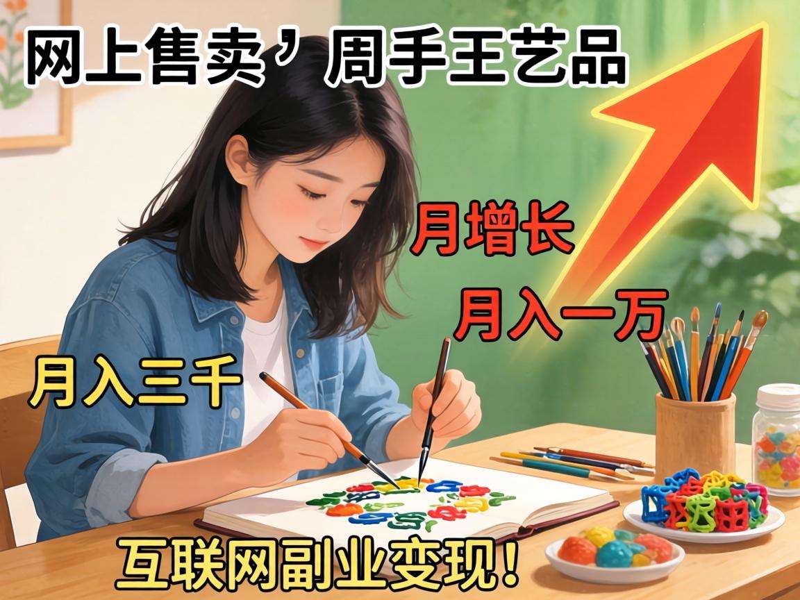 普通人怎么靠互联网副业变现实现月入三千到一万的跨越