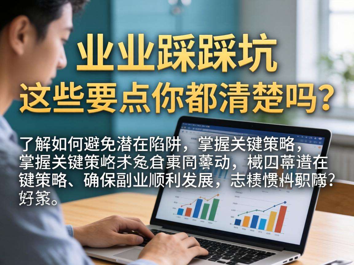 想做线上副业不踩坑这些要点你都清楚吗