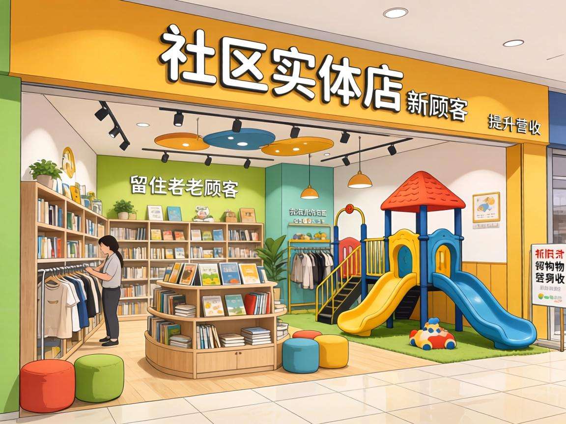 社区实体店怎么运营才能留住老客吸引新客提升营收