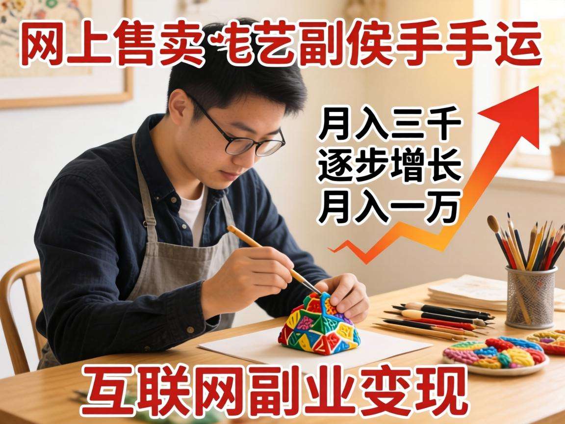普通人怎么靠互联网副业变现实现月入三千到一万的跨越