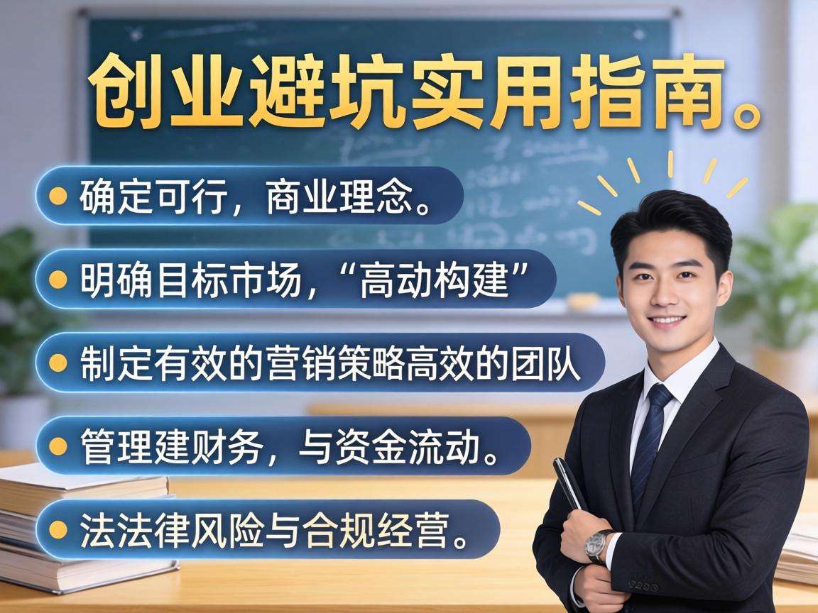 普通人首次创业避坑实用指南都有哪些核心要点