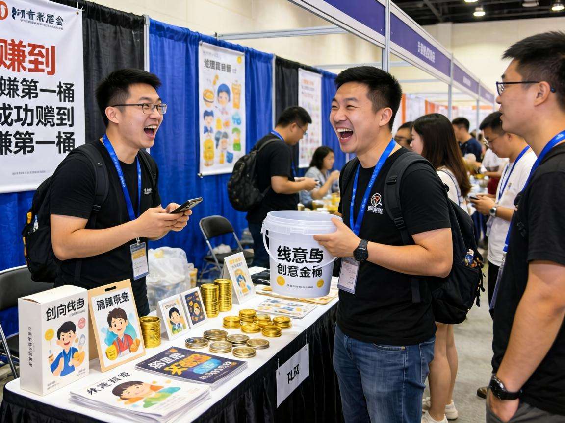 普通人靠小成本展会创业真的能赚到第一桶金吗