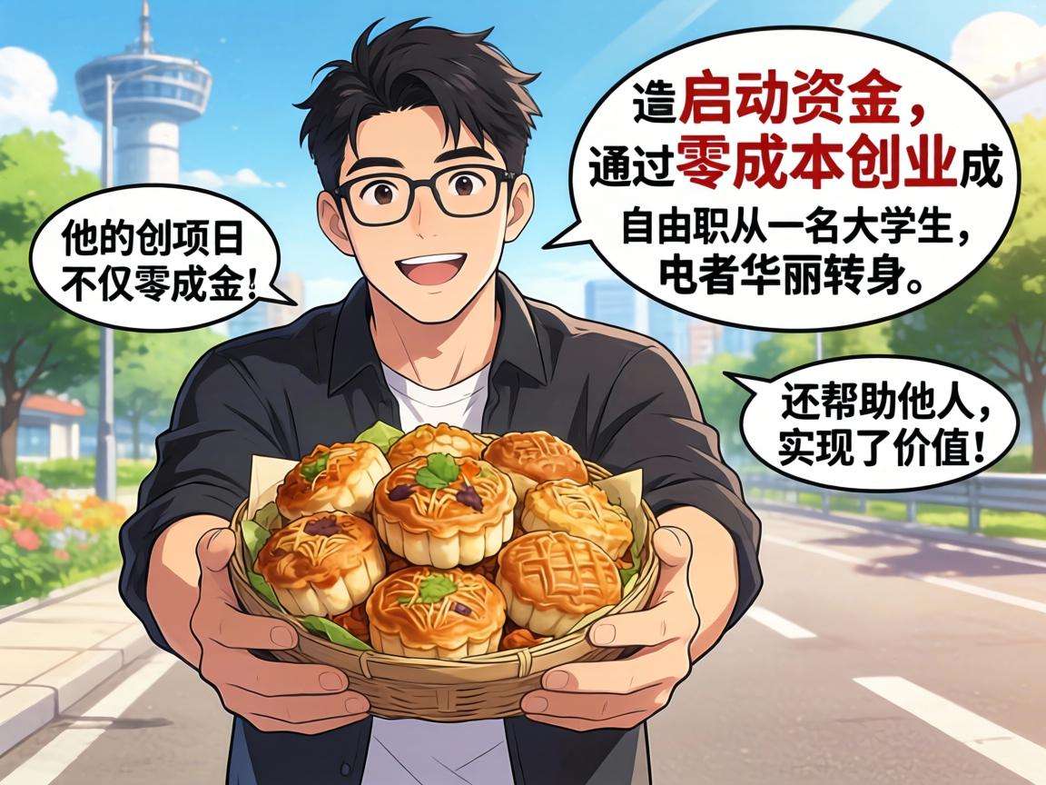 普通人手里没启动资金真的能做好零成本创业吗