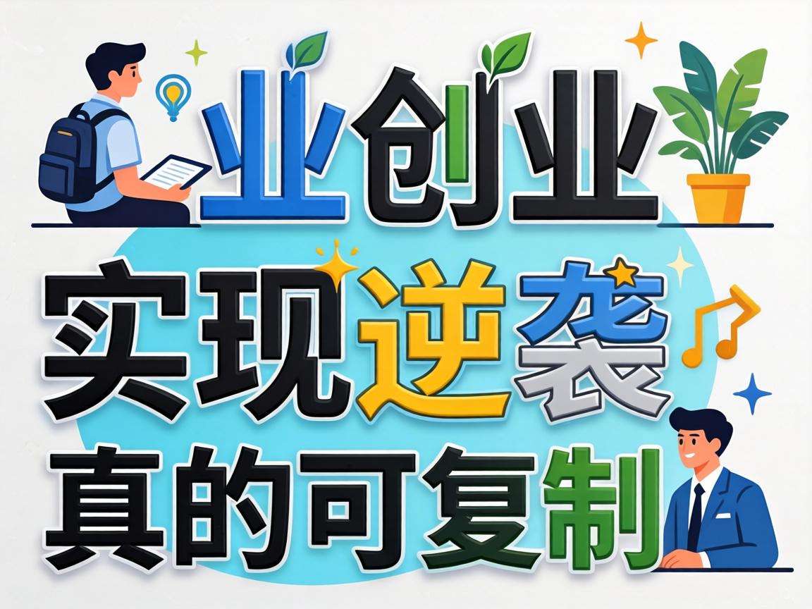 普通人靠副业创业实现逆袭真的有可复制的路径吗