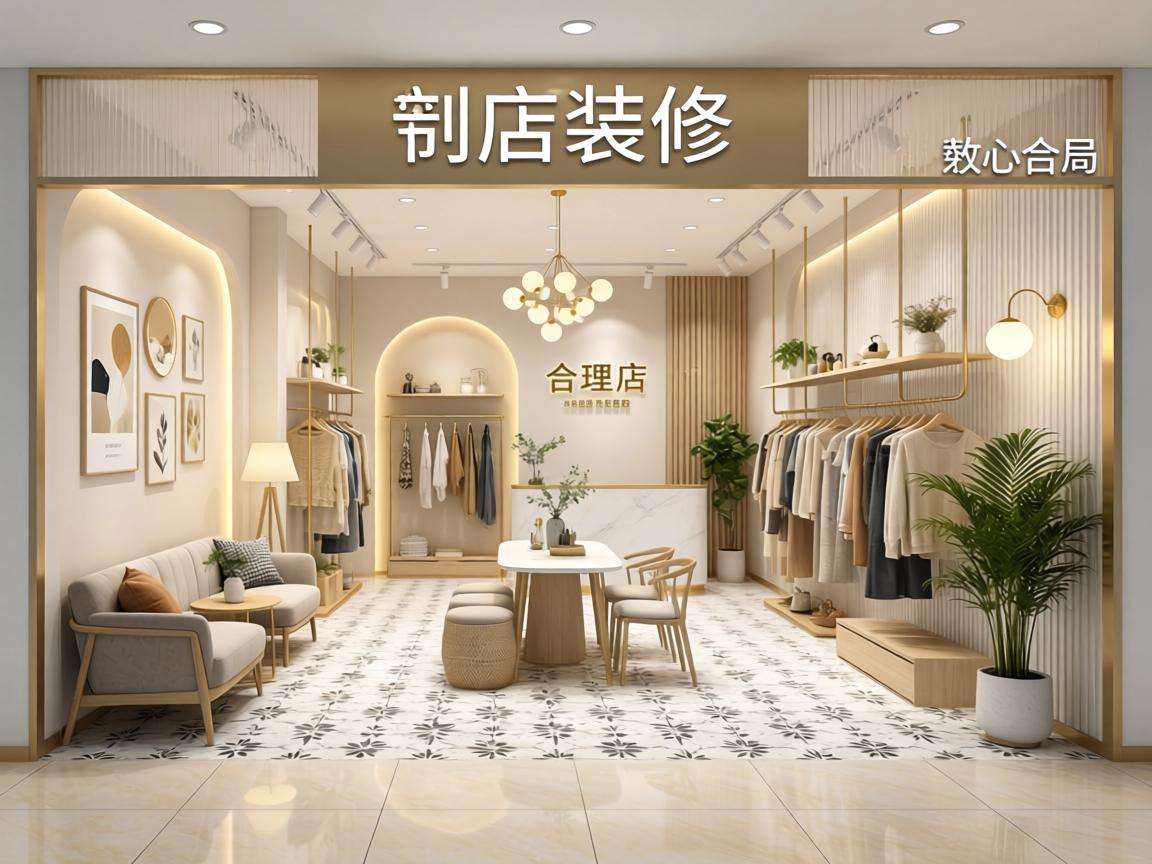 开实体店铺装修时要注意哪些核心要点才能避坑