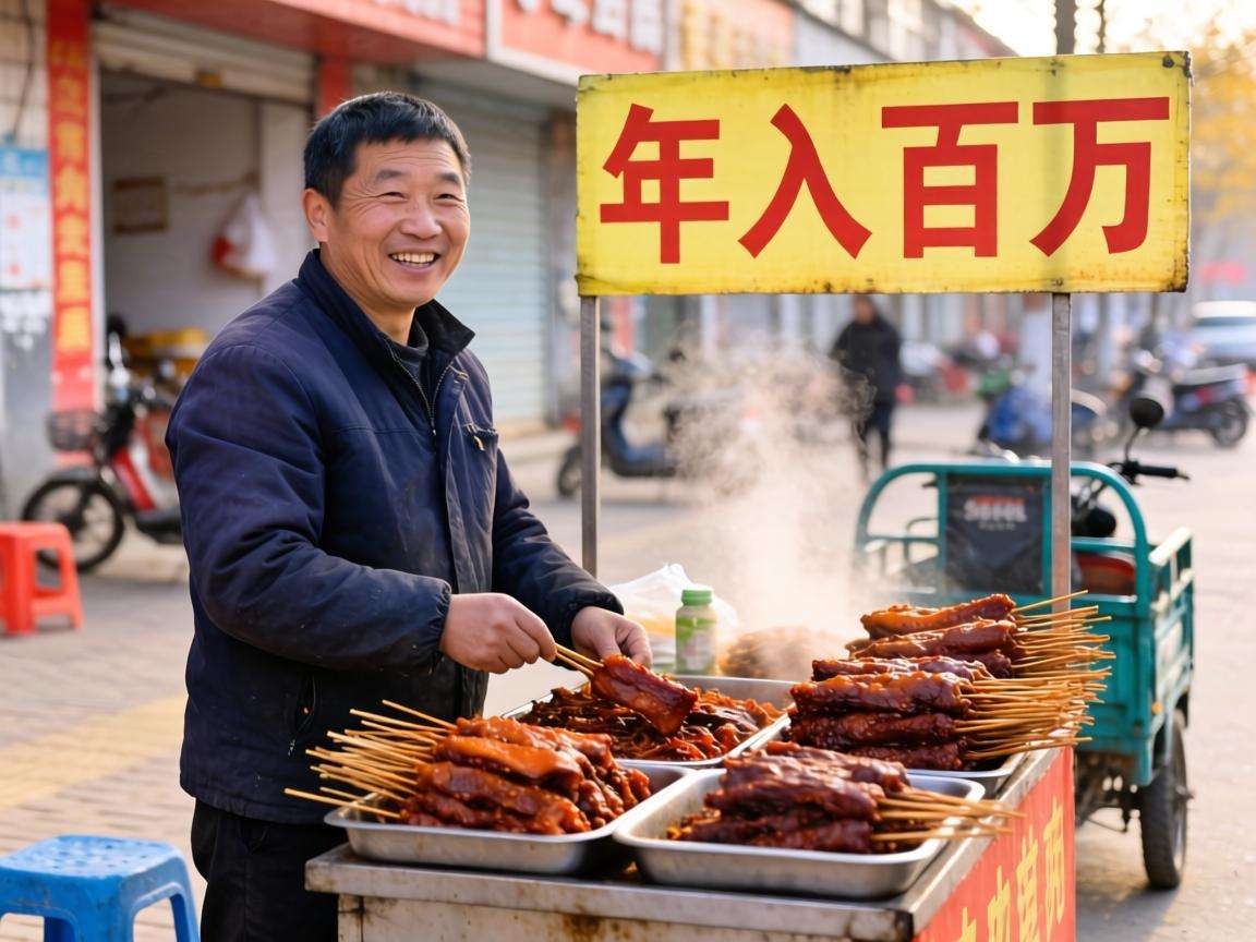 街边卖卤味的普通人怎么靠小生意实现年入百万
