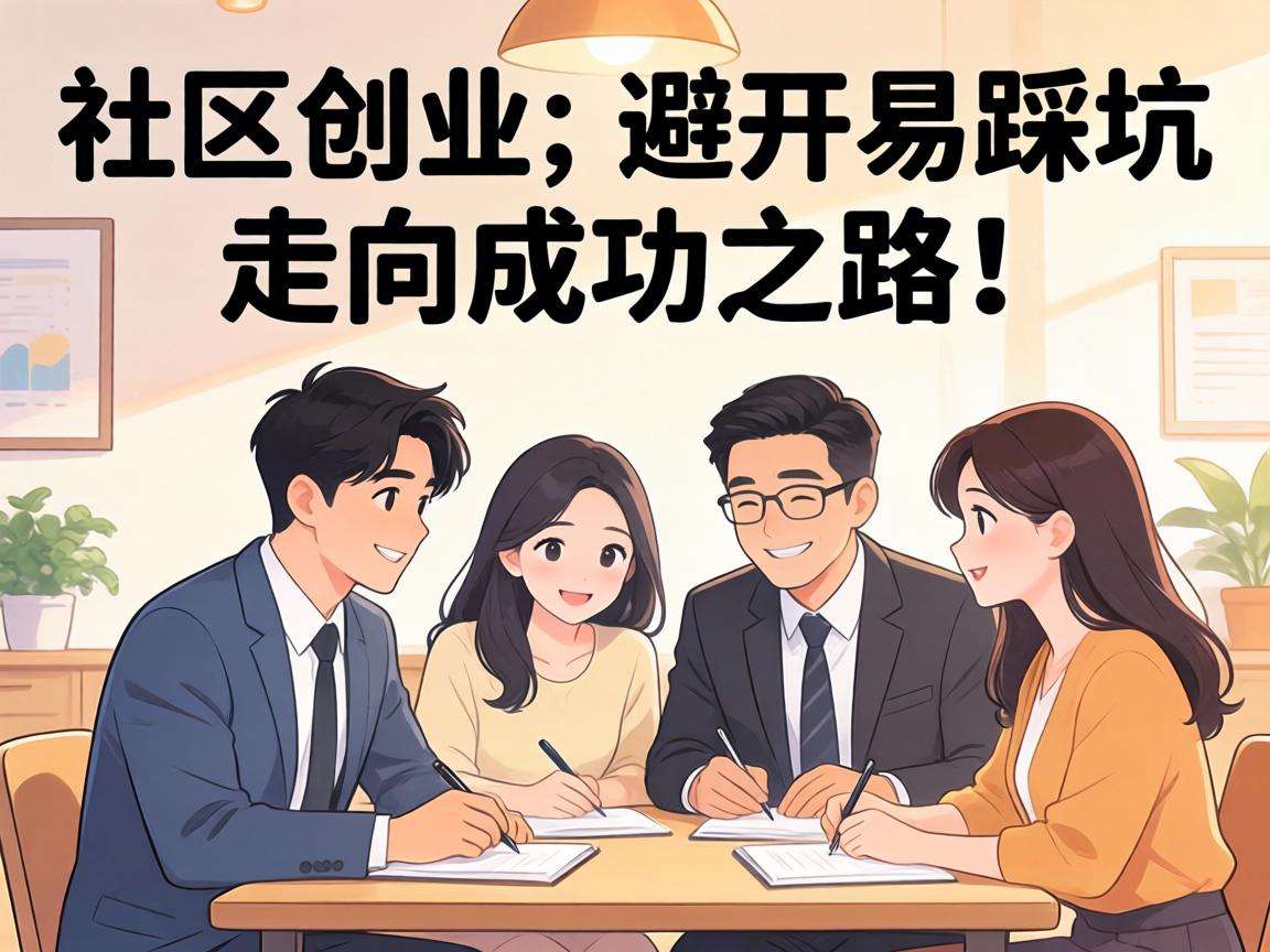 普通人在社区创业要避开哪些容易踩的坑