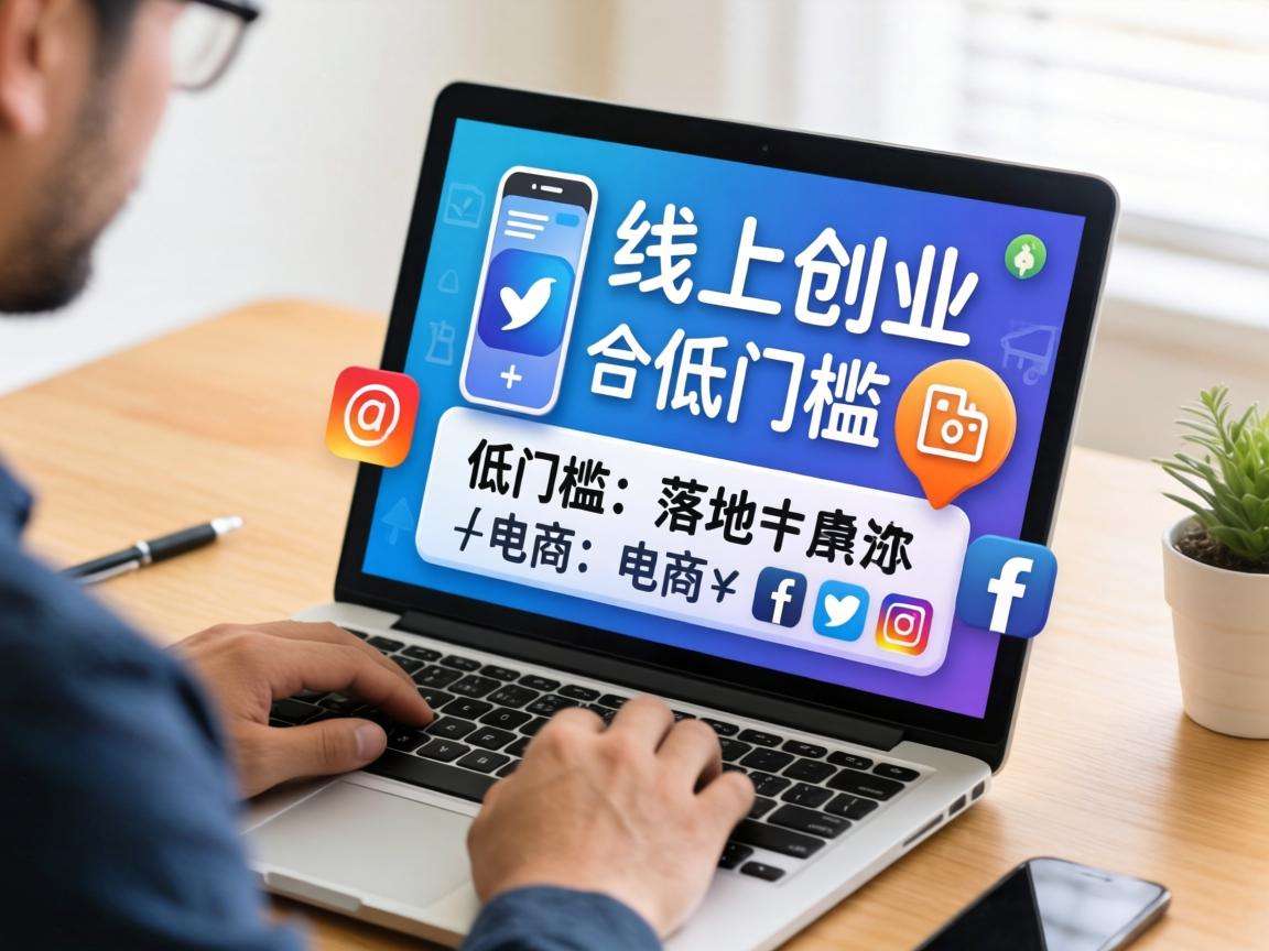 普通人想做线上创业有哪些低门槛的可落地方向