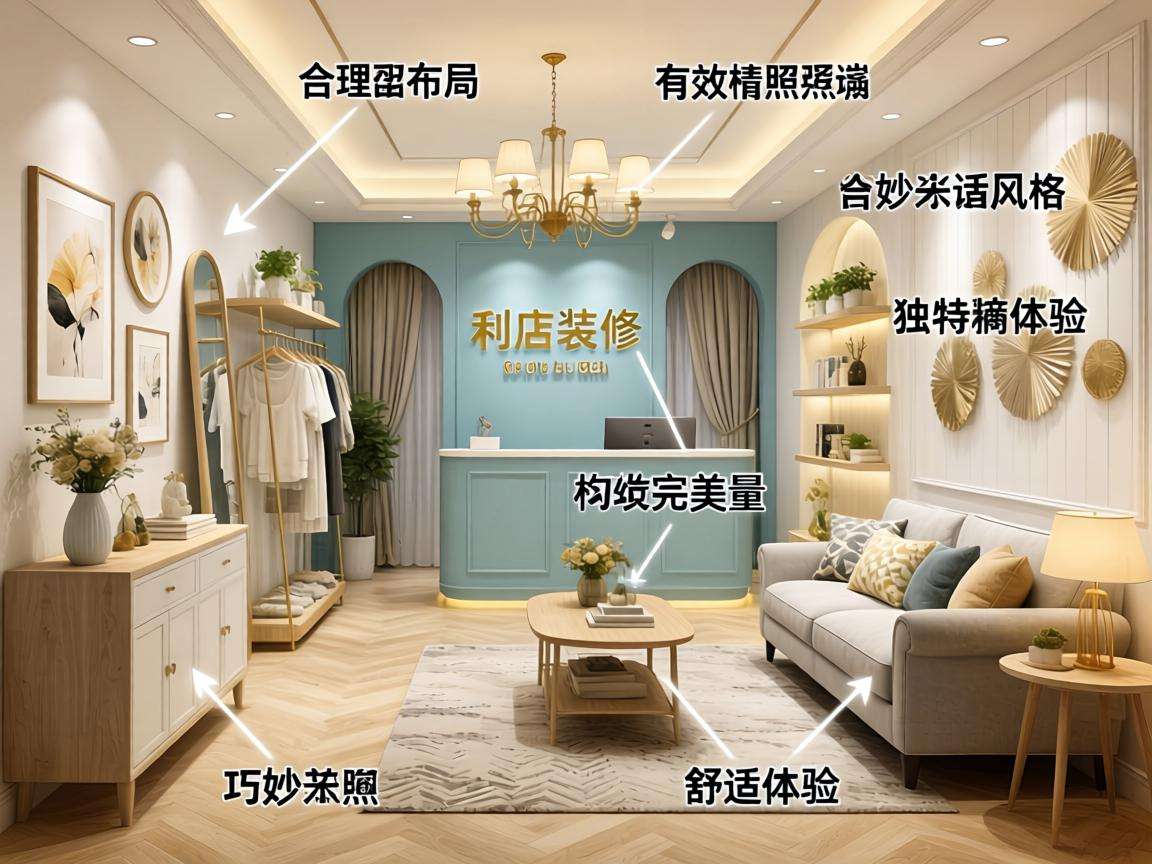 开实体店铺装修时要注意哪些核心要点才能避坑