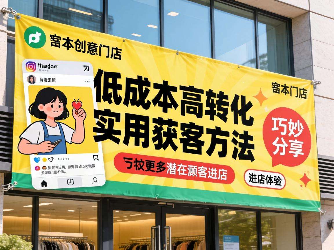 实体门店有哪些低成本高转化的实用获客方法