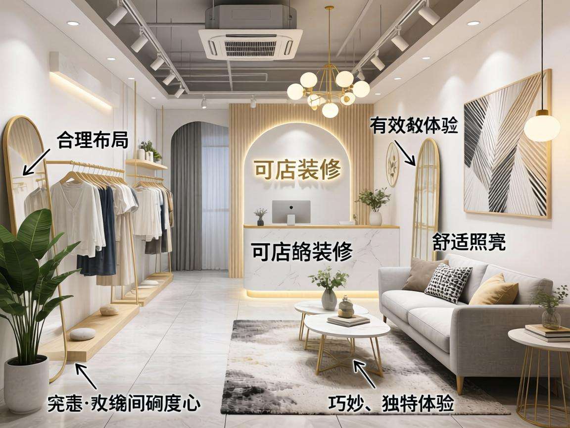 开实体店铺装修时要注意哪些核心要点才能避坑