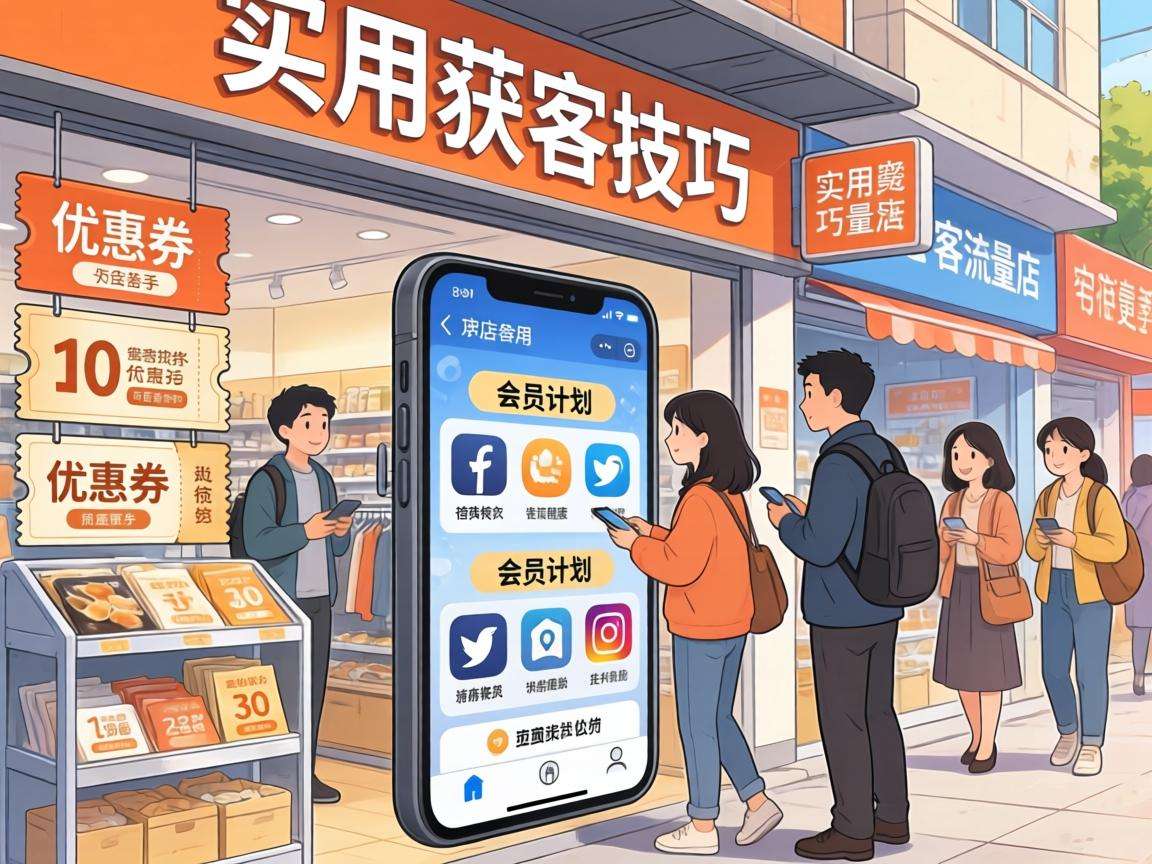 普通实体店怎么用实用获客技巧快速提升到店客流