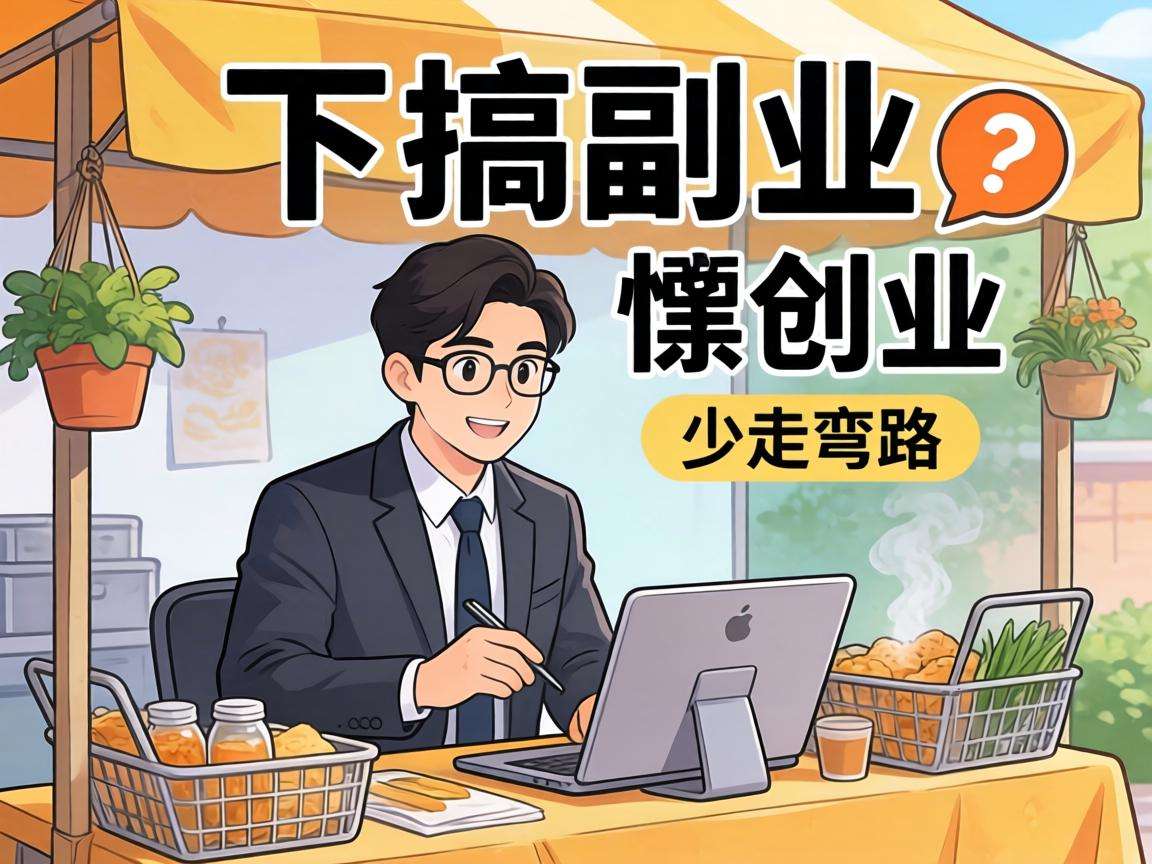 下班想搞副业摆摊创业该从哪些方向入手少走弯路