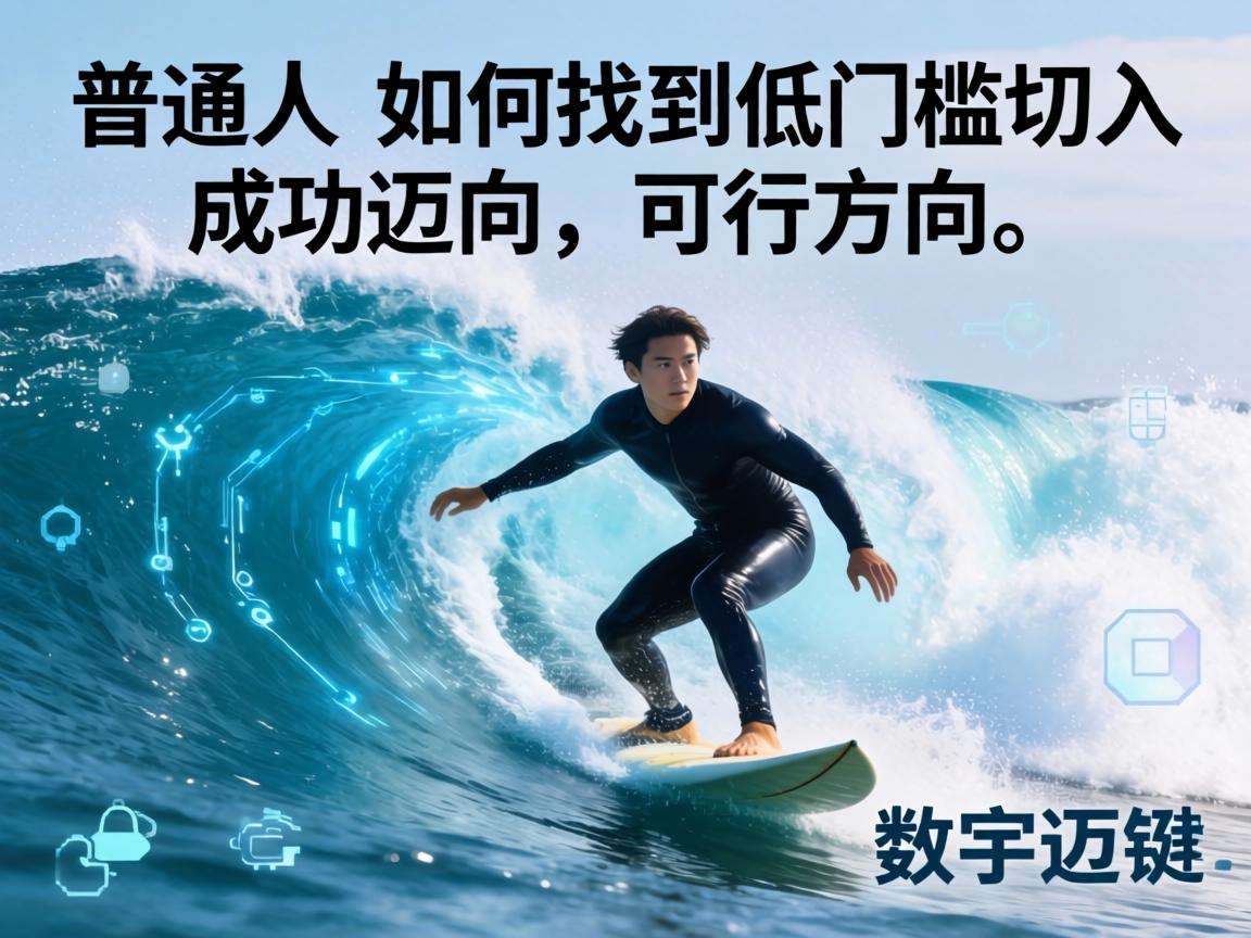 数字创业浪潮下普通人如何找到低门槛切入的可行方向