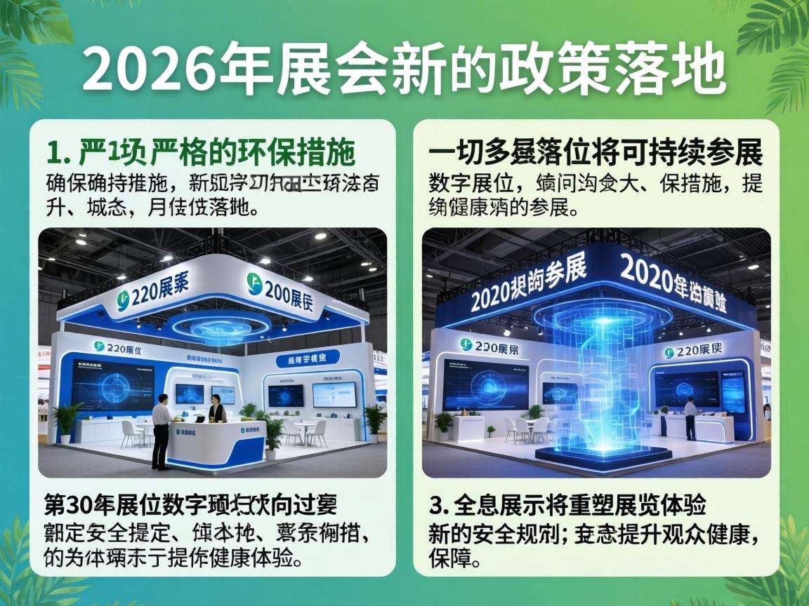 2026展会新政策落地将给行业带来哪些具体变化