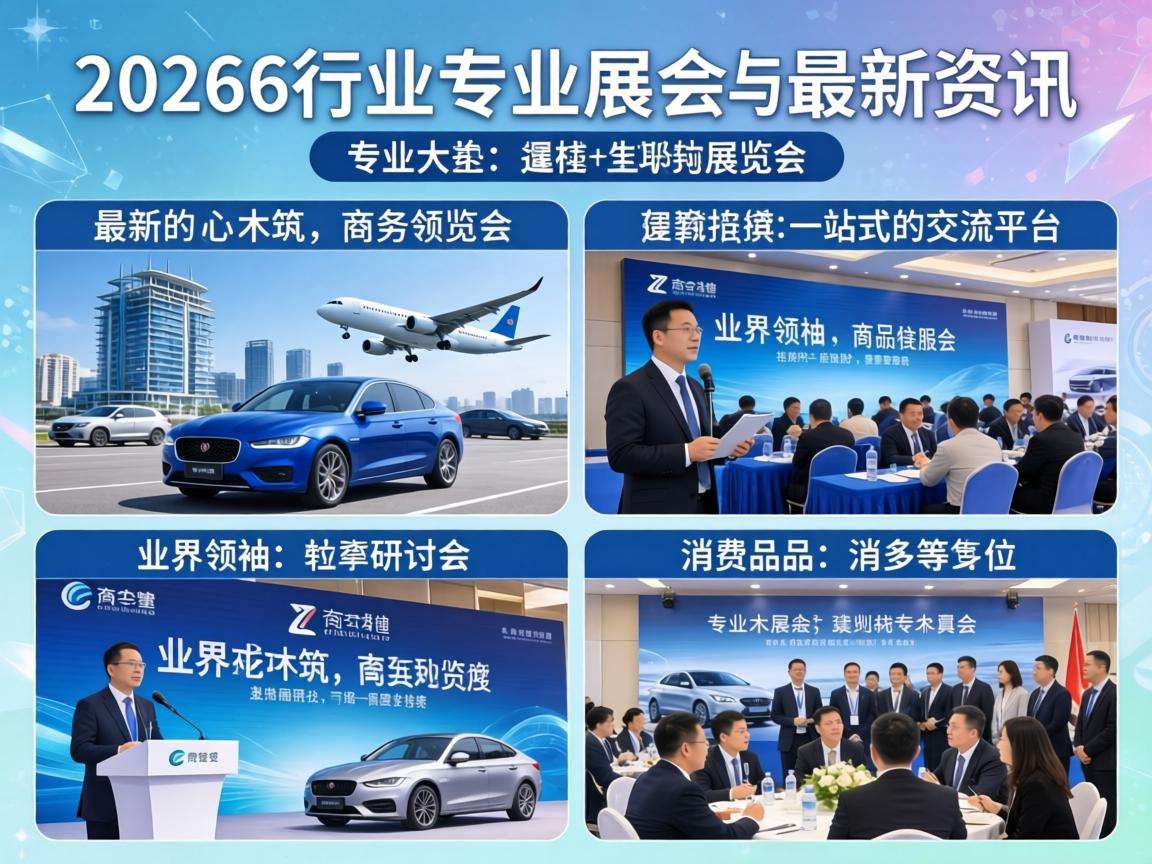 2026年各行业专业展会最新资讯都有哪些值得关注