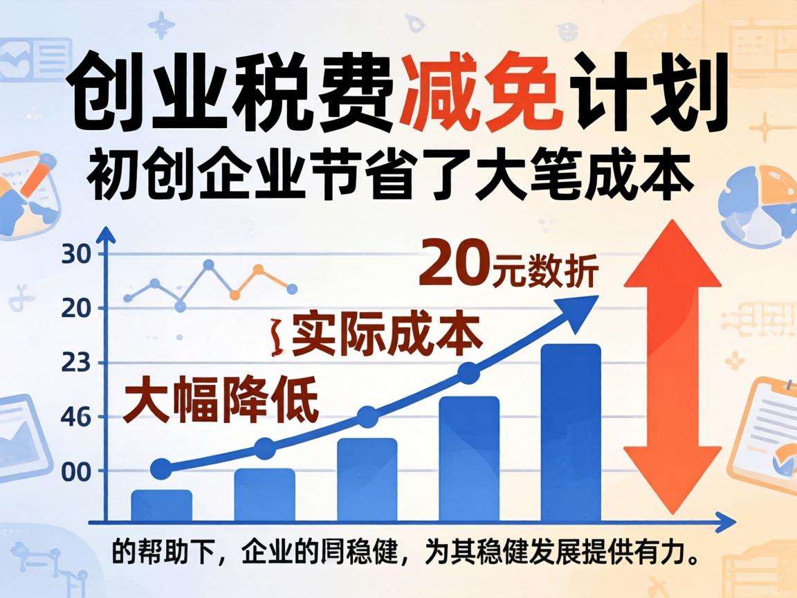 创业税费减免具体能帮初创主体省下多少实际成本