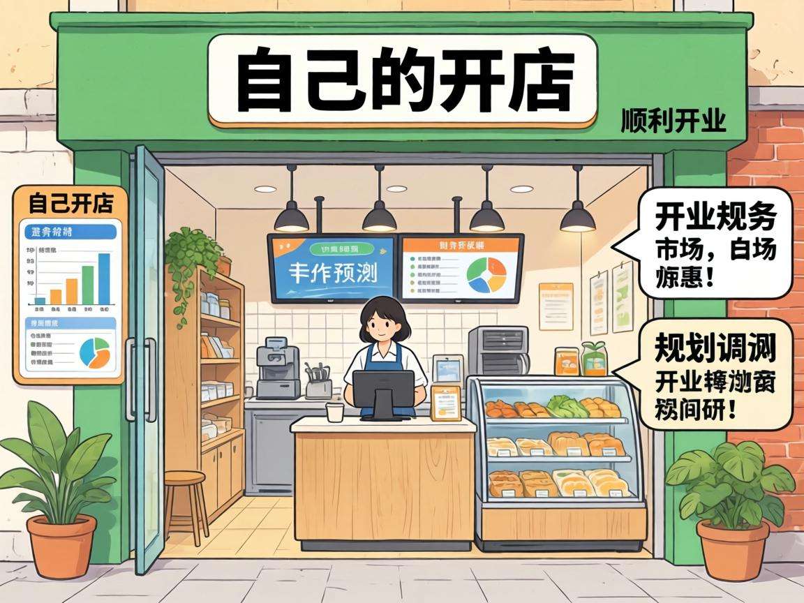 想开一家属于自己的小店具体开店流程是怎样的