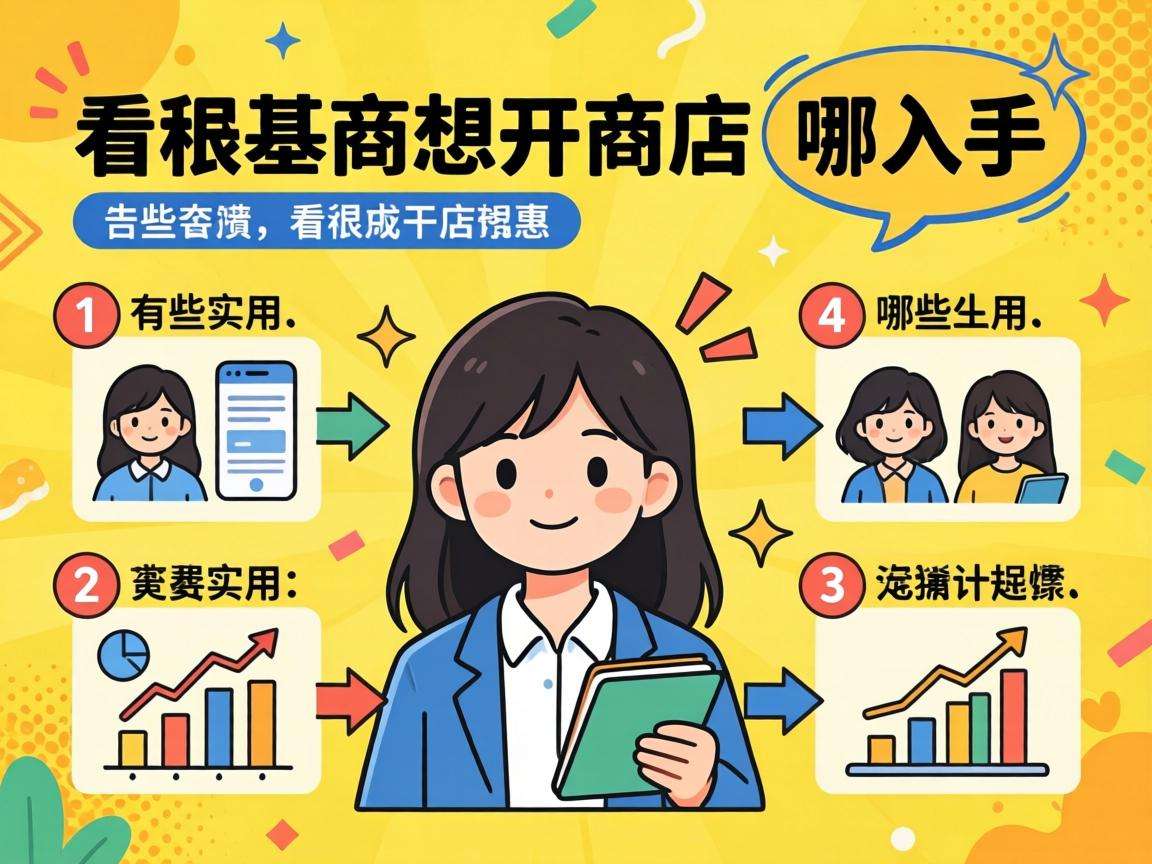 零基础想开网店从哪入手?有哪些实用的步骤