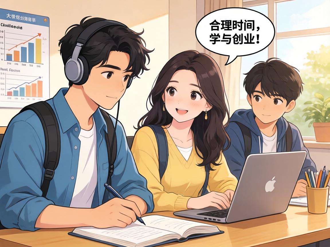 大学期间兼顾创业和学业到底有什么可落地的平衡方法