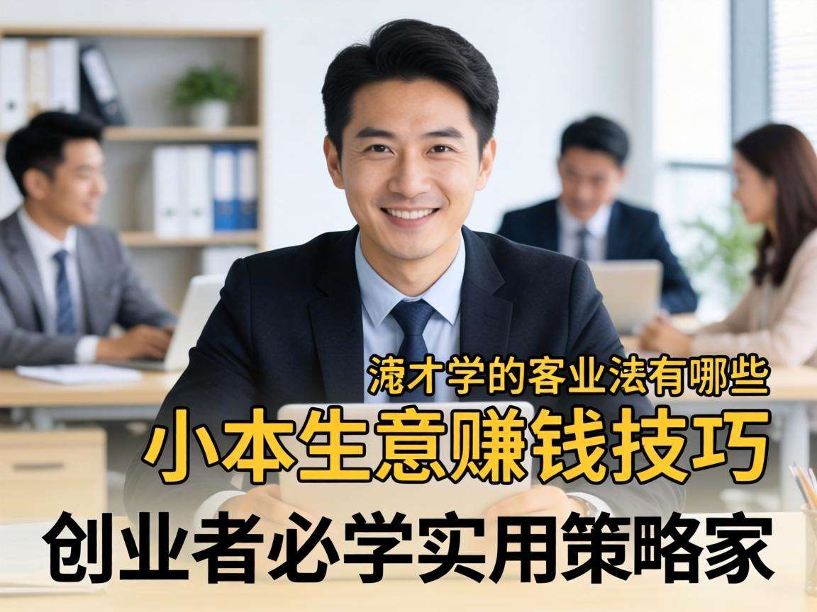 小本生意赚钱技巧有哪些是创业者必学的实用方法