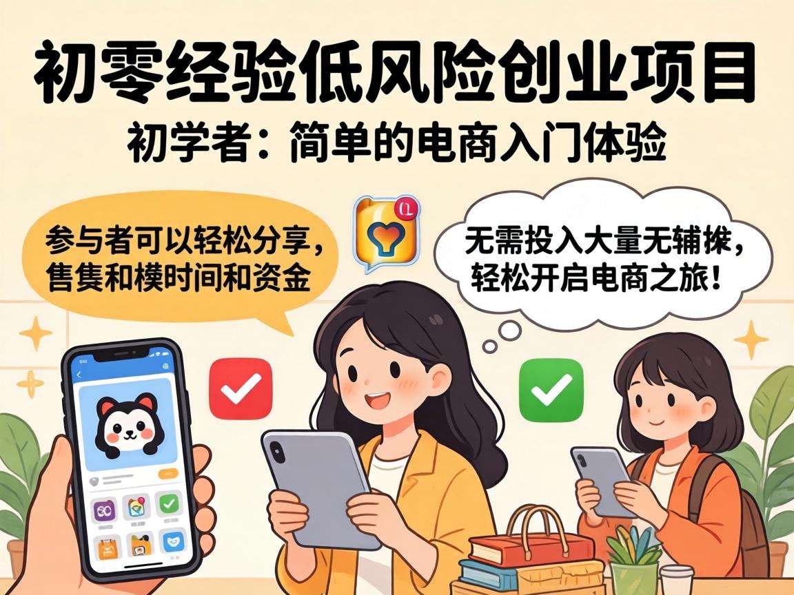 普通人零经验也能做的低风险创业项目都有哪些