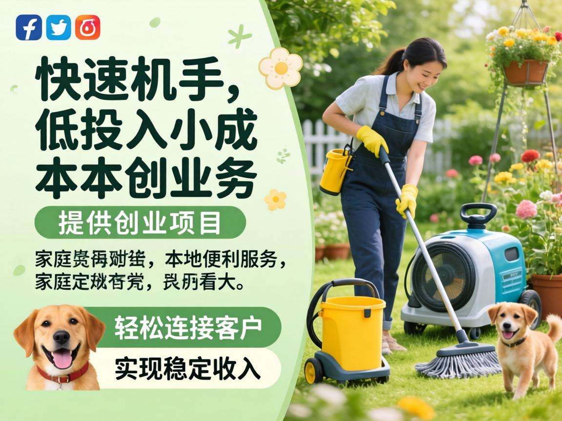 普通人能快速上手的低投入小成本创业项目有哪些