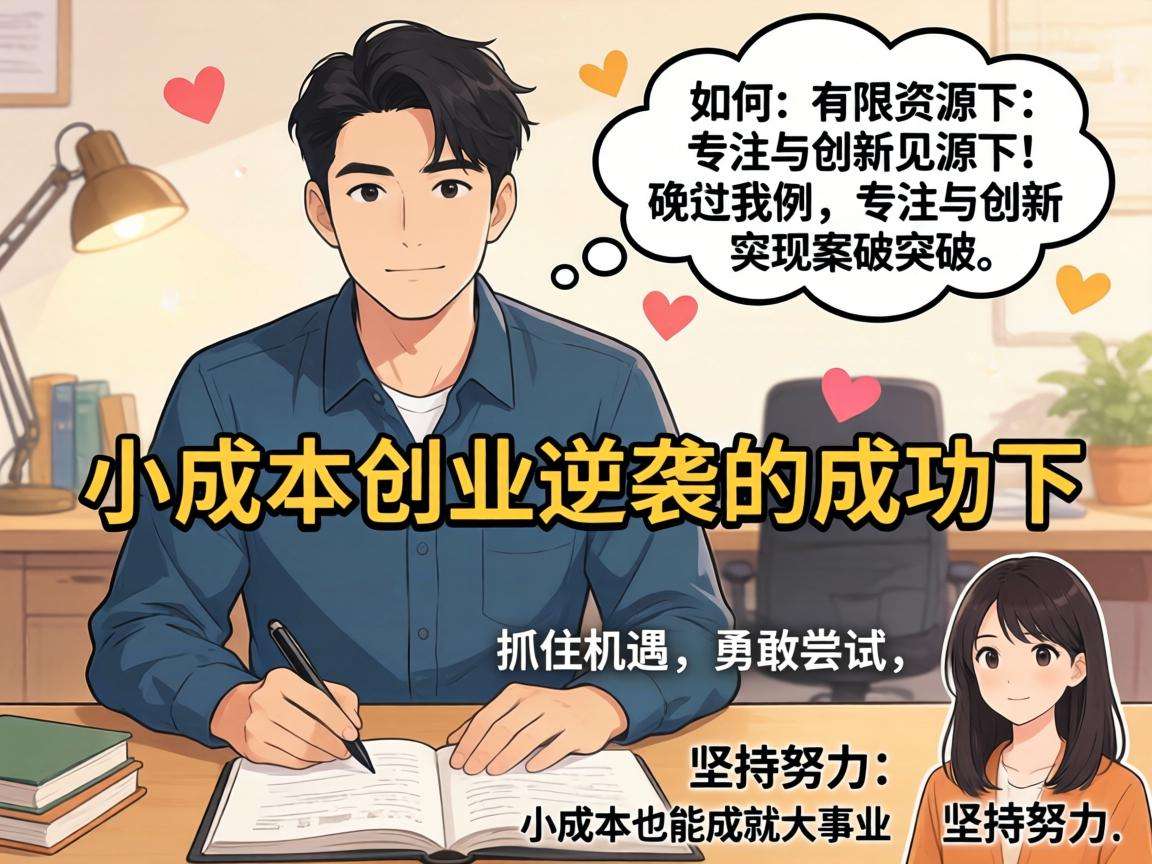 普通人靠小成本创业逆袭的成功案例能给我们哪些实用启发