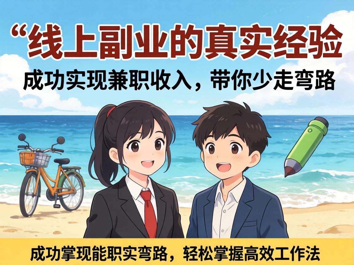 普通人做线上副业的真实经历真的能帮你少走弯路吗