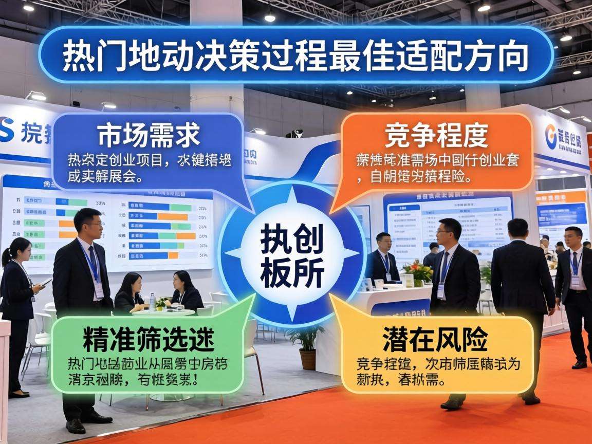 展会热门创业项目怎么筛选才能避开风险找到适配的好方向