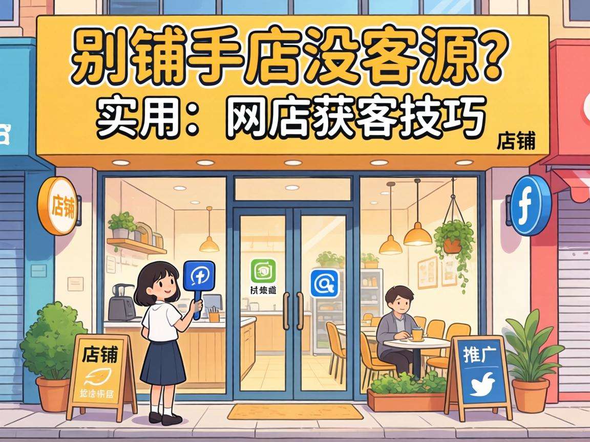 新手开网店没客源?实用的网店获客技巧有哪些