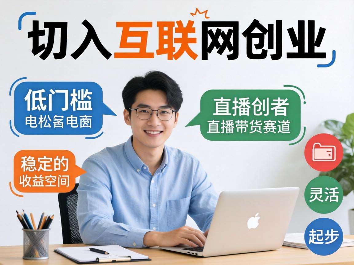 普通人切入互联网创业方向哪些赛道门槛低且收益空间稳定