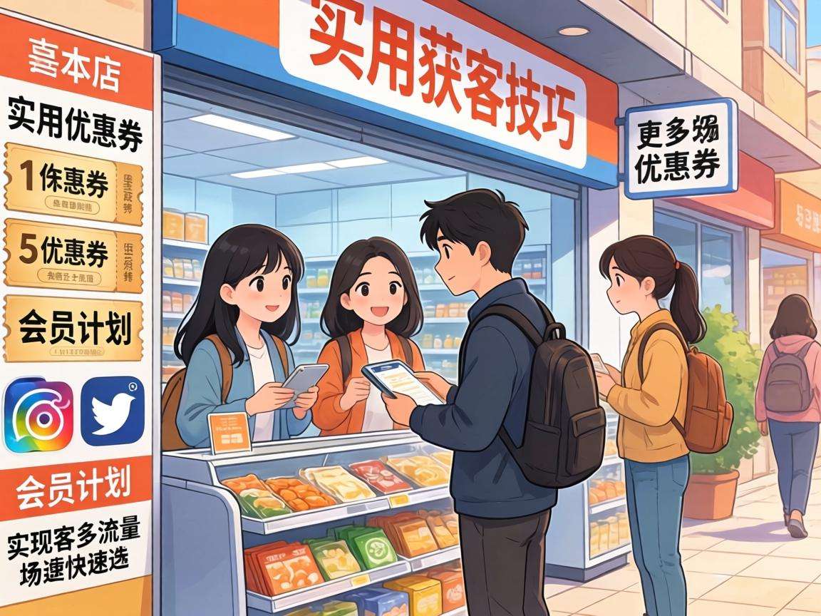 普通实体店怎么用实用获客技巧快速提升到店客流