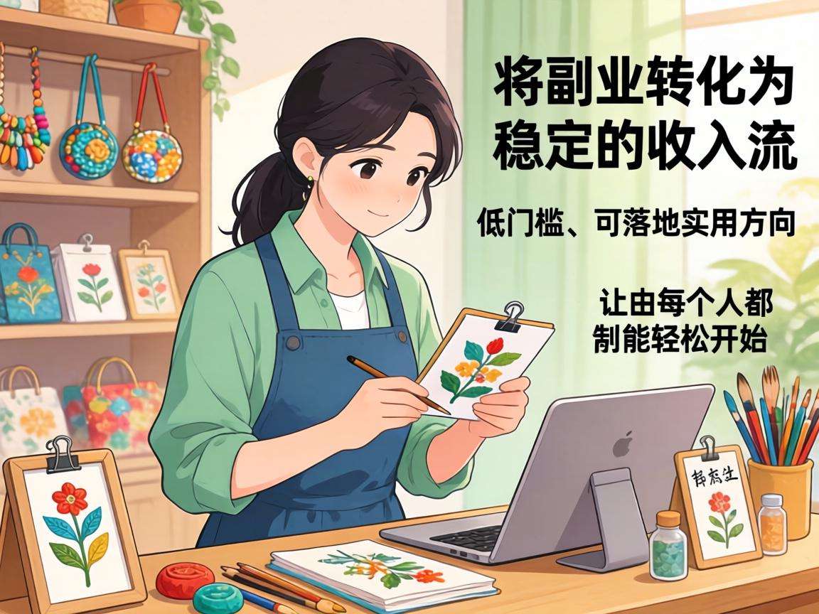 普通人想靠副业赚钱，有哪些低门槛可落地的实用方向？