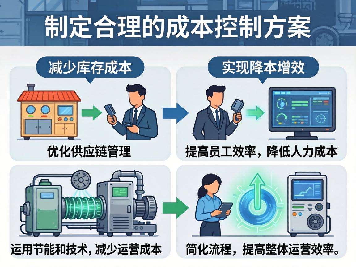 实体店如何制定合理的成本控制方案实现降本增效