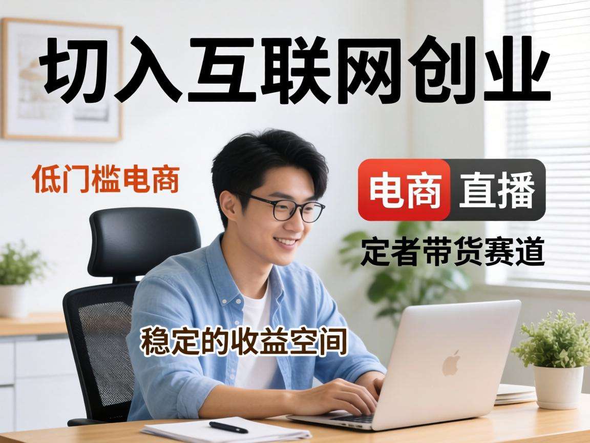 普通人切入互联网创业方向哪些赛道门槛低且收益空间稳定