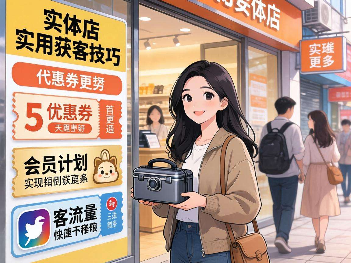 普通实体店怎么用实用获客技巧快速提升到店客流