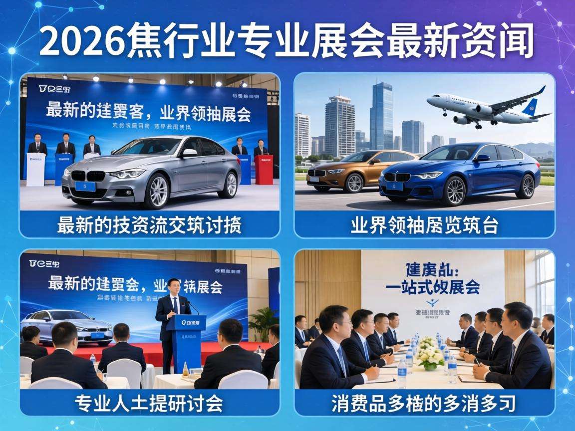 2026年各行业专业展会最新资讯都有哪些值得关注