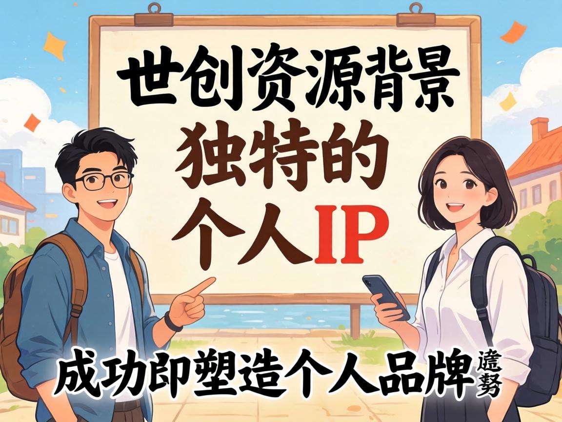 普通人没资源没背景怎么快速做好个人IP打造