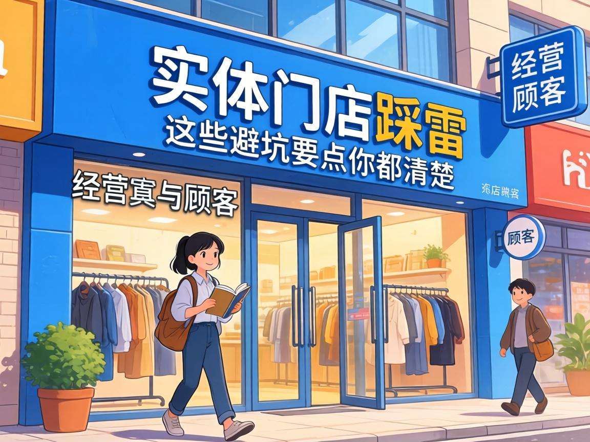 想开实体门店不踩雷，这些避坑要点你都清楚吗