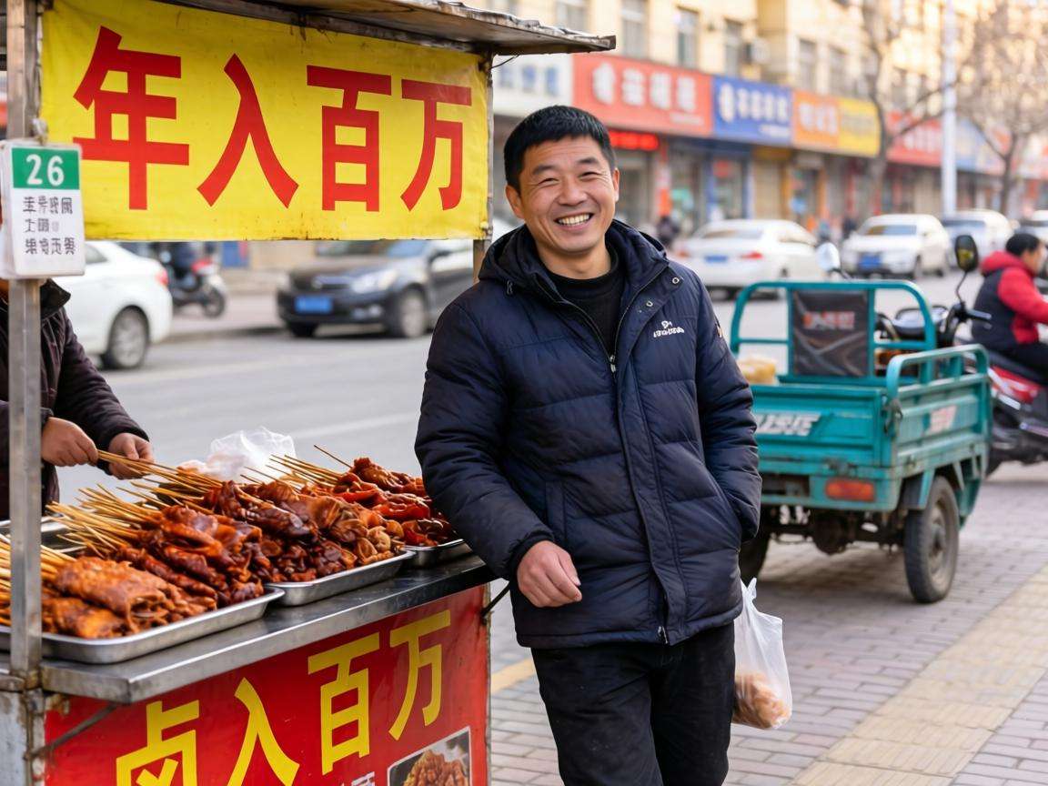 街边卖卤味的普通人怎么靠小生意实现年入百万