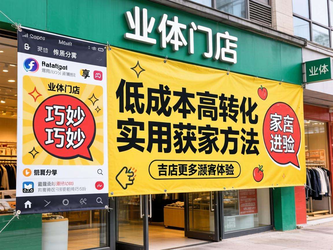 实体门店有哪些低成本高转化的实用获客方法